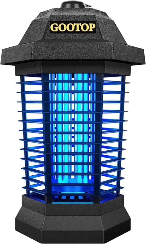 GOOTOP Outdoor Electric Bug Zapper – Mosquito and Fly Killer"